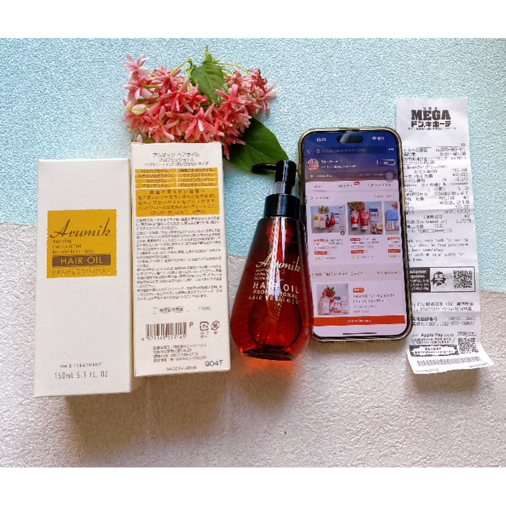Dầu dưỡng tóc Arumik Hair Oil Professional 150ml