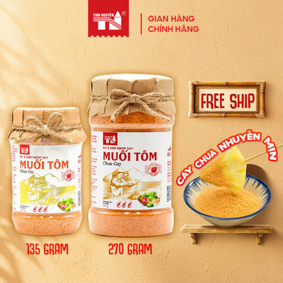 Muối Tôm Chua Cay Tây Ninh Tinh Nguyên (135g, 270g)