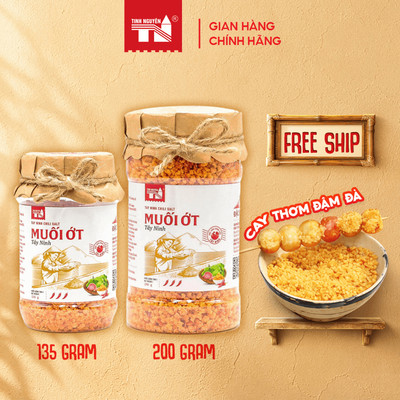 Muối Ớt Tây Ninh Tinh Nguyên (135g, 200g)