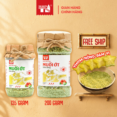 Muối Ớt Xiêm Rừng Tây Ninh Tinh Nguyên (135g, 200g)
