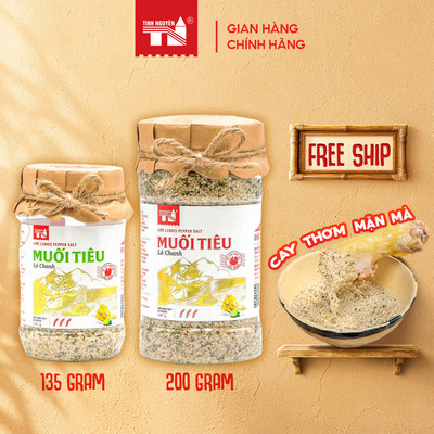 Muối Tiêu Lá Chanh Tây Ninh Tinh Nguyên (135g, 200g)