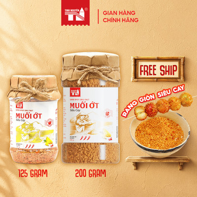 Muối Ớt Siêu Cay Tây Ninh Tinh Nguyên (125g, 200g)