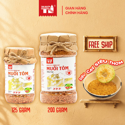Muối Tôm Siêu Cay Tây Ninh Tinh Nguyên (125g, 200g)