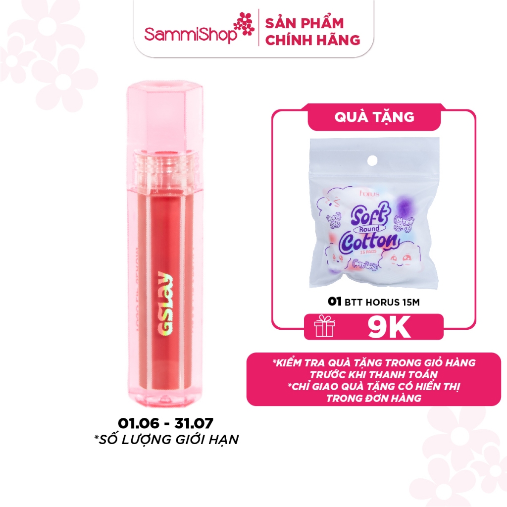 Gslay Son dưỡng có màu Yoso Lip Serum 1ml