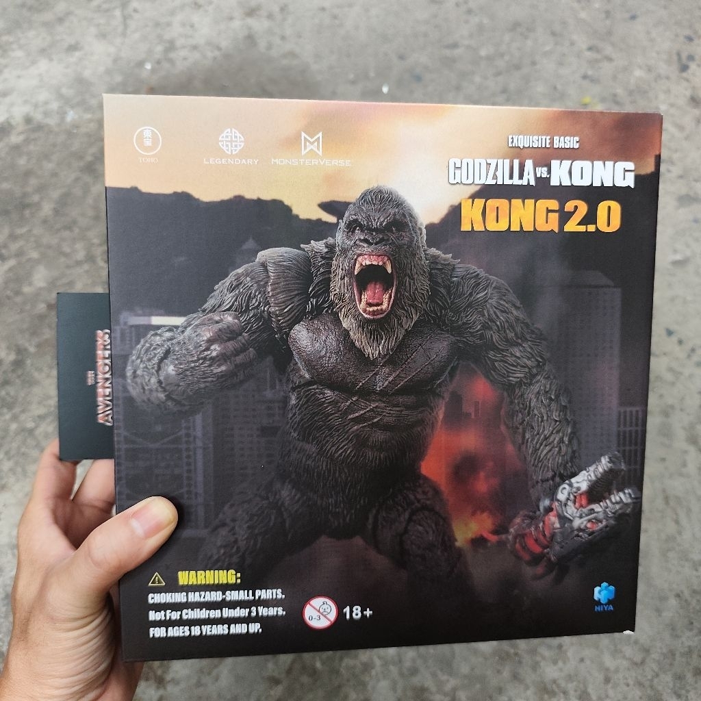 Mô hình Hiya Toys Kong 2.0 (Godzilla vs Kong) có sẵn