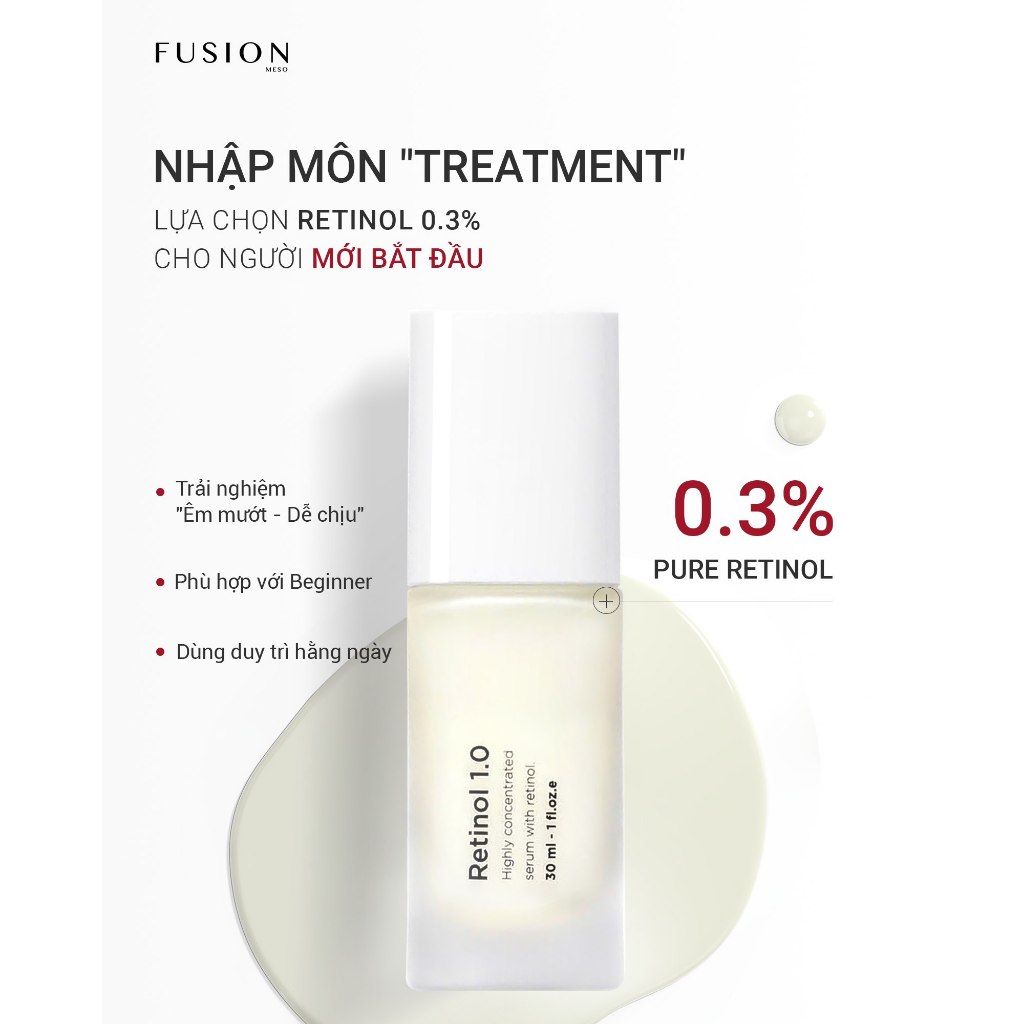 Kem chống lão hóa Fusion Retinol 1.0 Meso Therapy