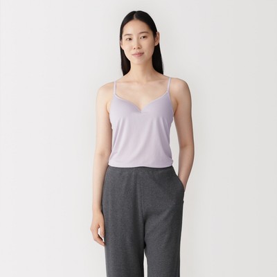 [26AW] MUJI Áo Hai Dây Vải Lyocell