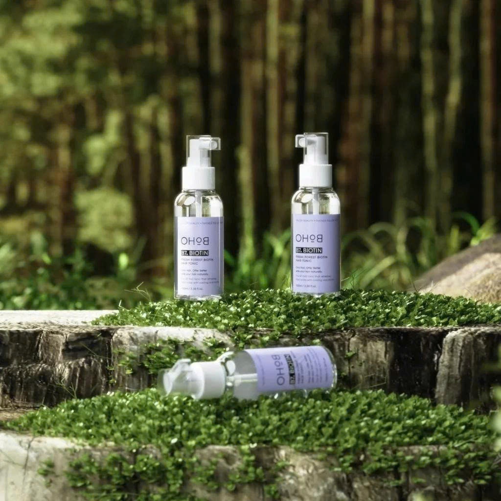 V846_ Combo (03 Chai) E11 Xịt dưỡng mọc tóc BOHO + (01 Tuýp) A131 Kem Dưỡng Vitamin C Derm-A Vita C 