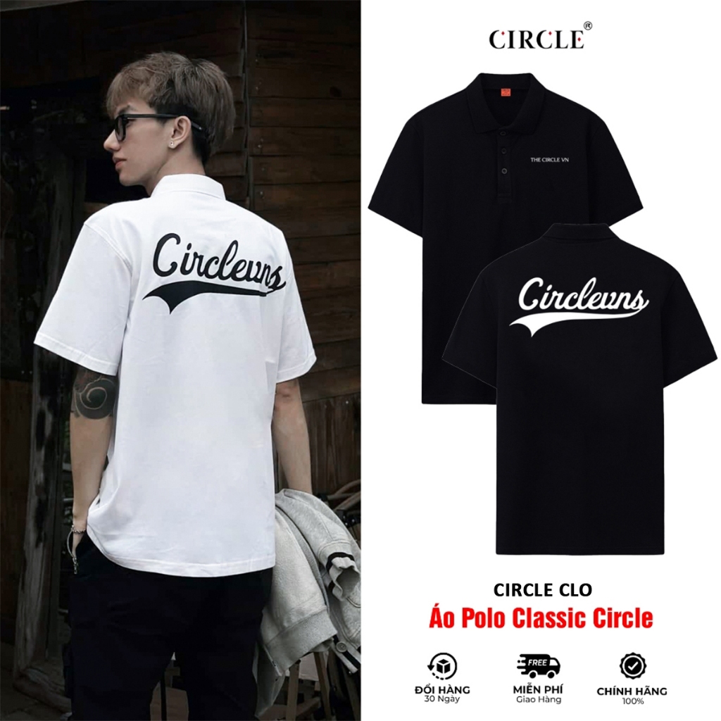 Áo Polo Classic Circle Cotton Unisex - CIRCLE CLO
