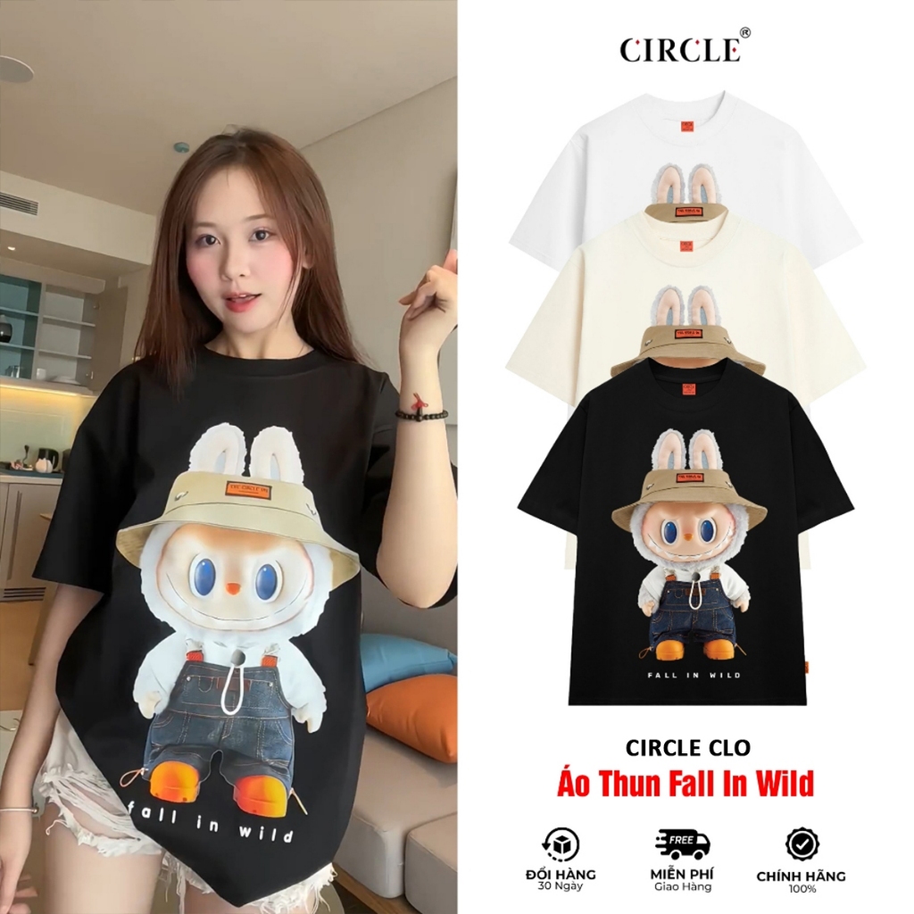 Áo Thun Fall In Wild Unisex Unisex cotton cao cấp - CIRCLE CLO