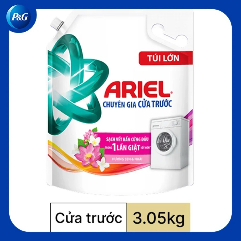 Nước giặt Ariel cửa trước 3.05kg