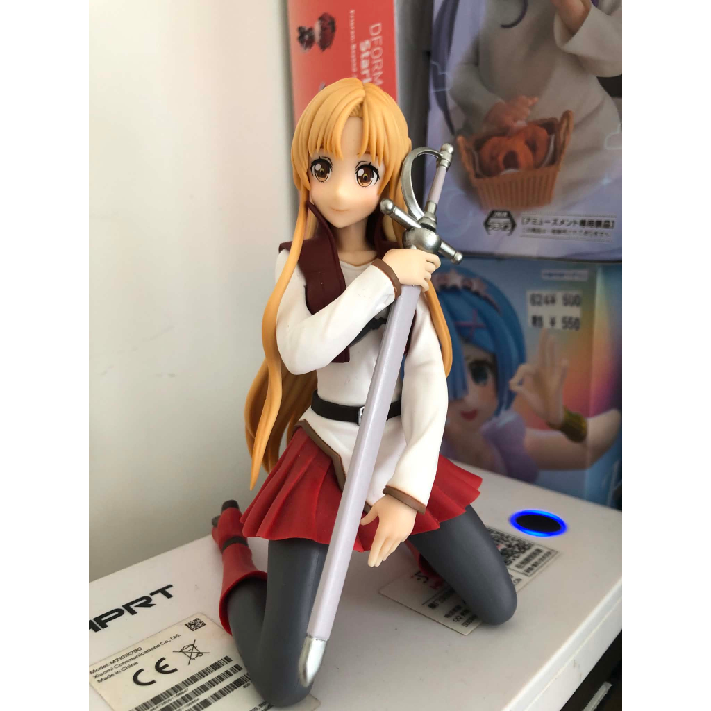 FIGURE DÁNG NGỒI ASUNA SWORD ART ONLINE NOBOX