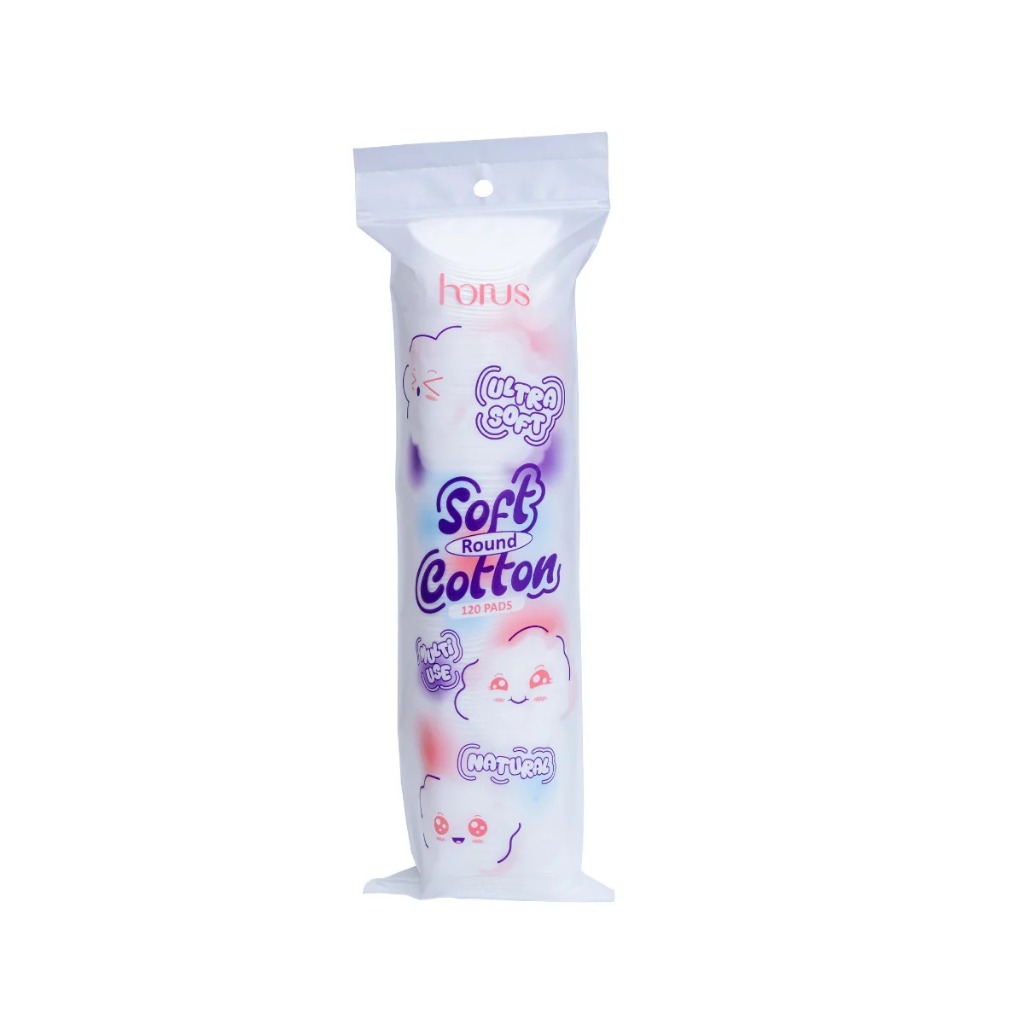 Bông tẩy trang Horus Soft Cotton Pads 120 pads