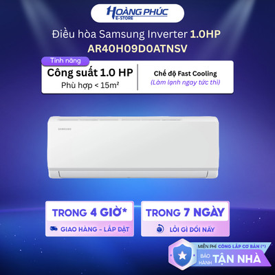[Phí Lắp đặt 0Đ HCM] AR40H09D0ATNSV | AR40H12D0ATNSV - Máy Lạnh Samsung Digital Inverter