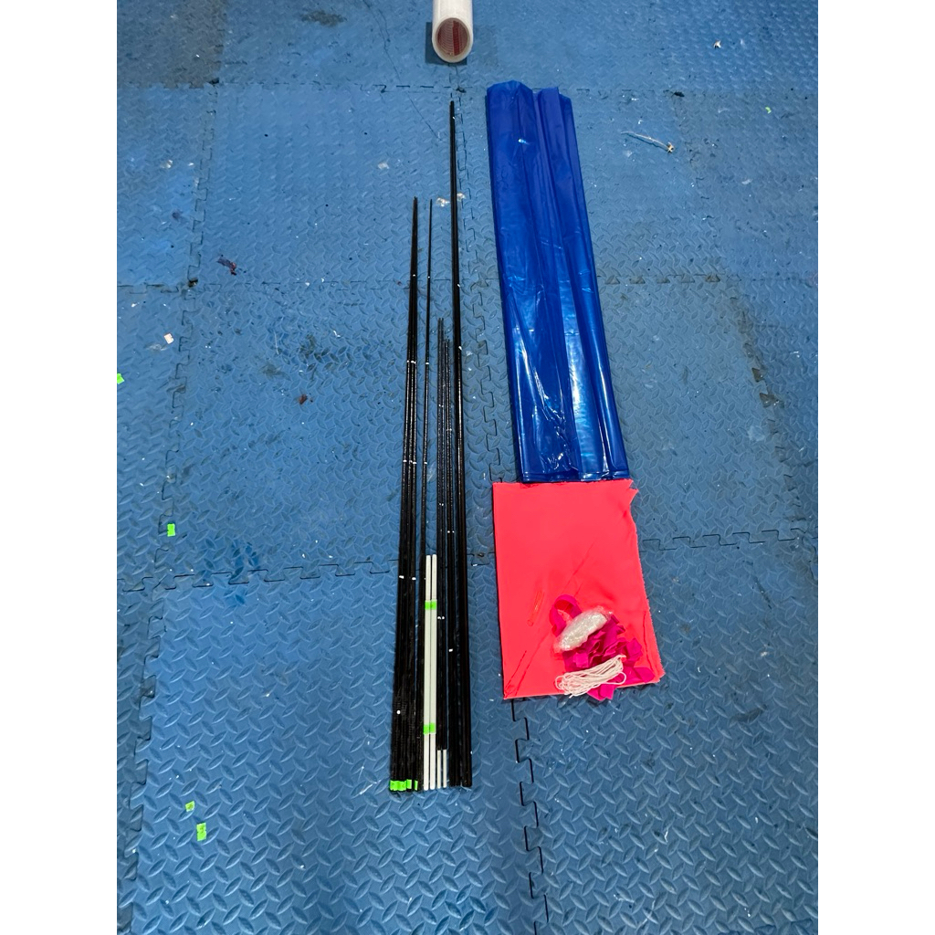 Combo tự làm khung nan mài phíp sẵn dáng mẹ bồng con 2m5