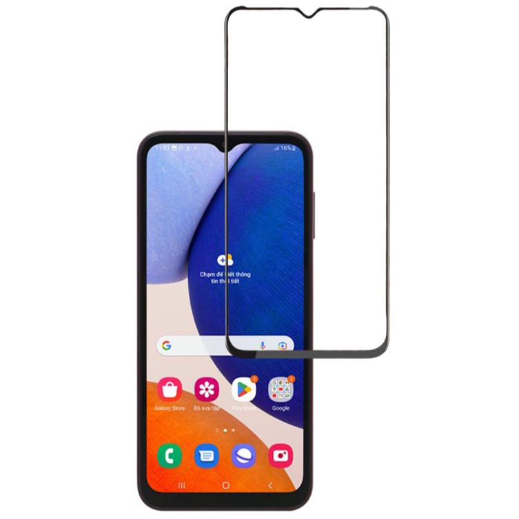Combo 2 cường lực Samsung A14/ A14 5G kính full màn hình full keo