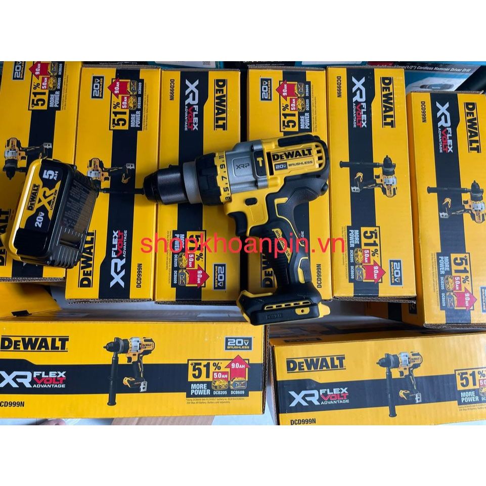 Máy khoan  Dewalt DCD999N