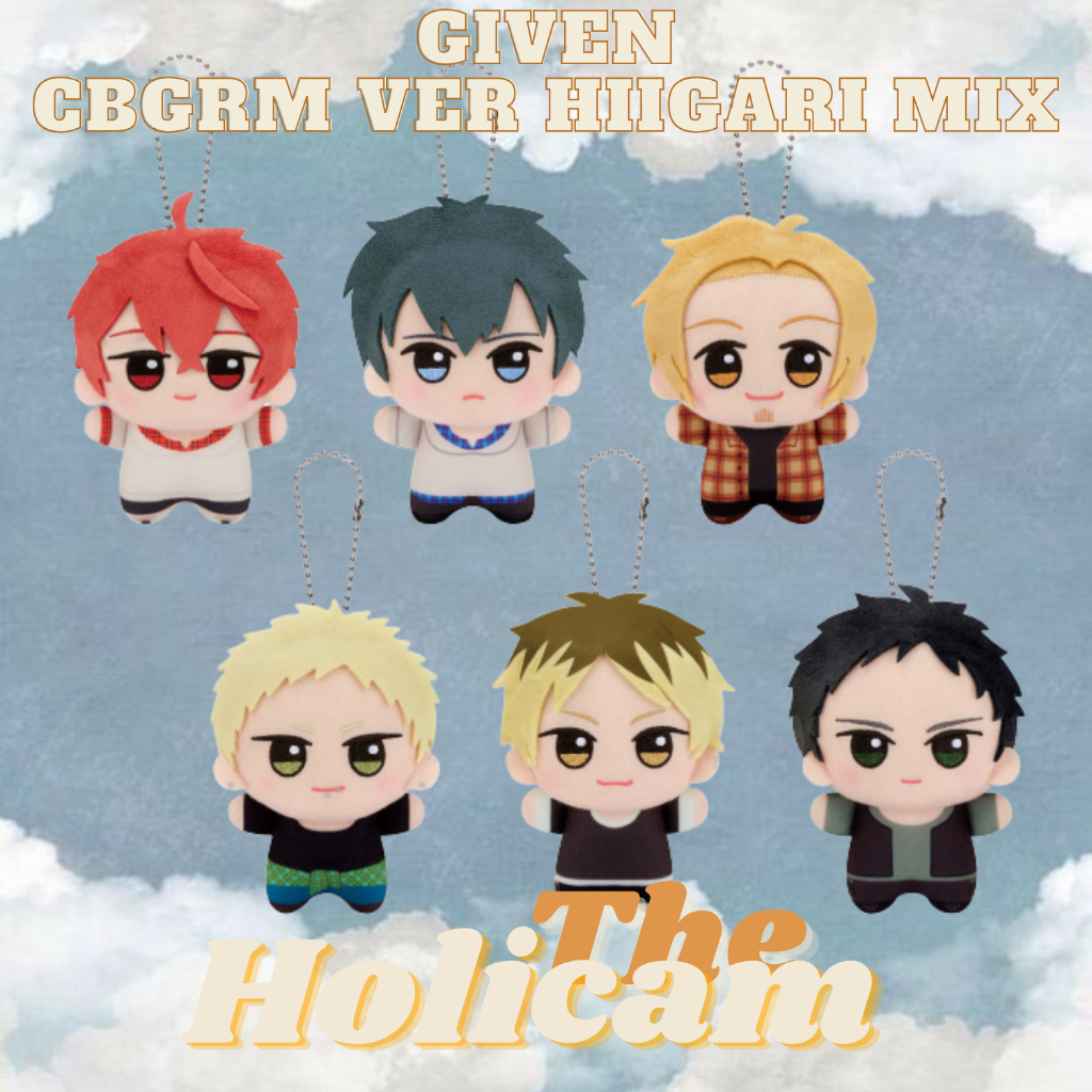 Gấu bông Chibigurumi Cbgrm Phim Hoạt hình Anime Given Ver Hiigari Mix