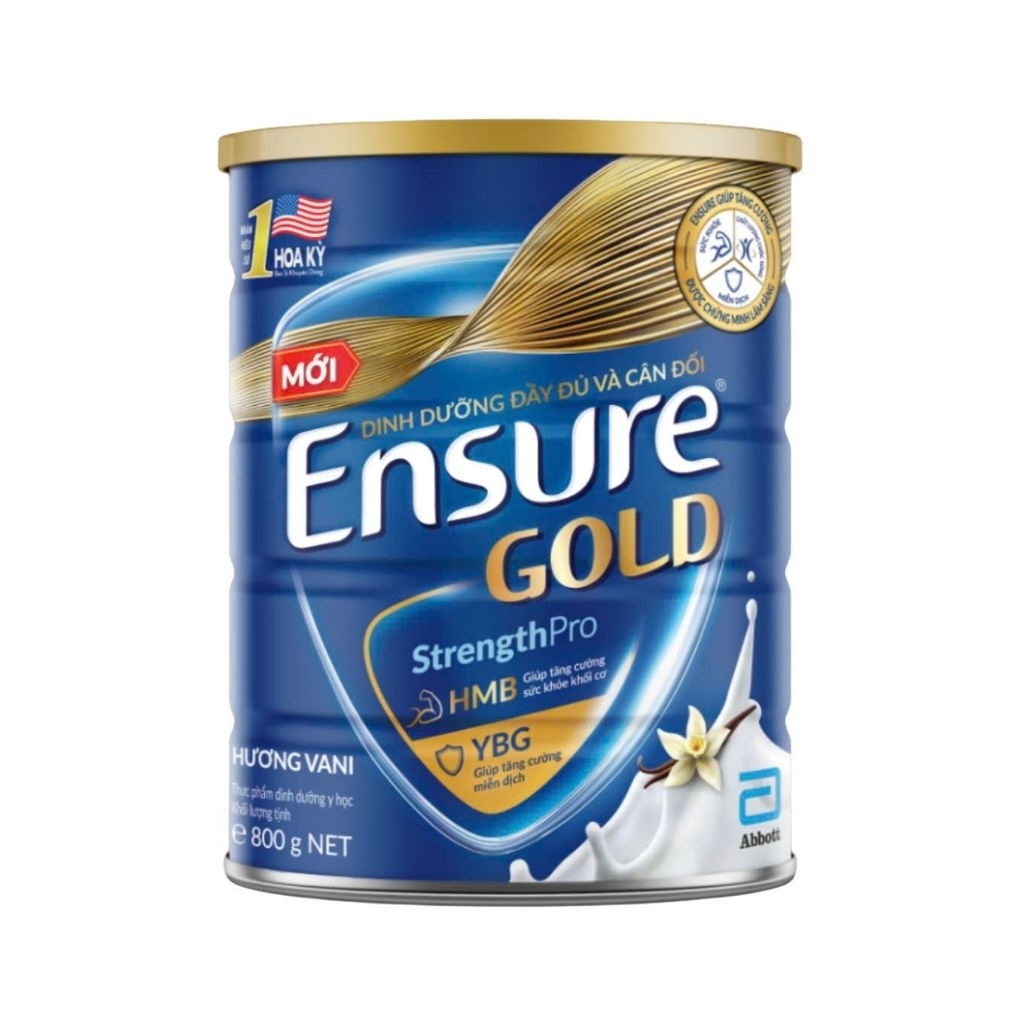 Sữa bột Ensure hương vani lon 800g