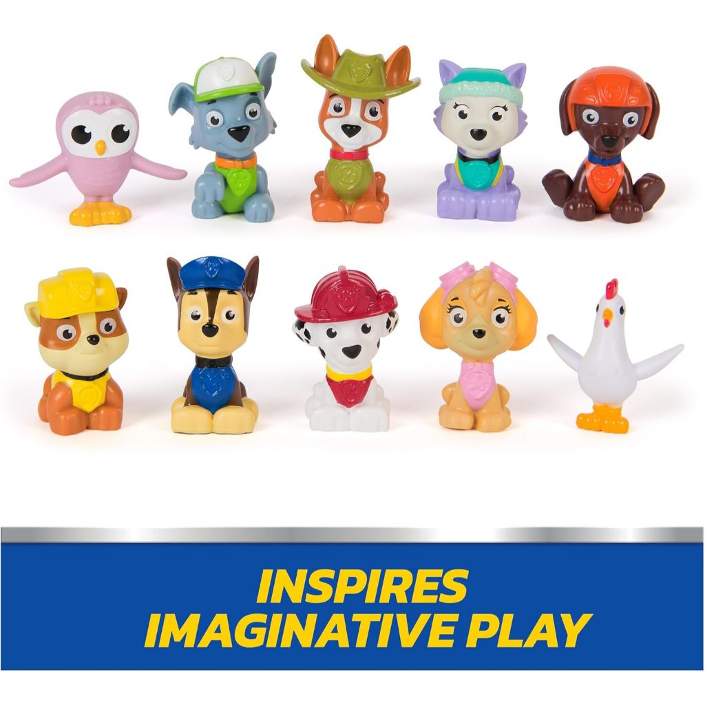 Bộ Quà Tặng Paw Patrol Rewards Box 8 Nhân Vật Mini Kèm Xe Và Sticker Cho Bé - Tiệm Đồ Chơi 365