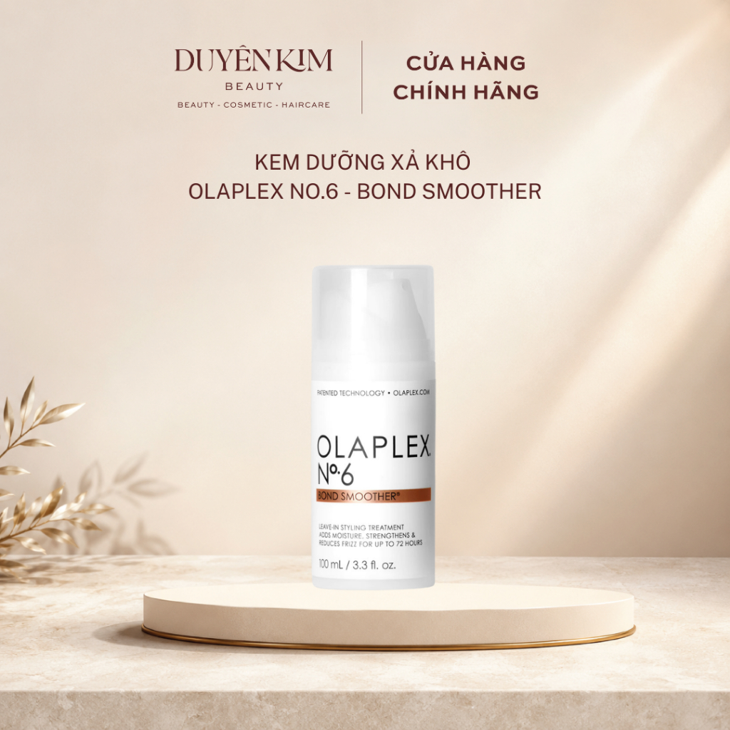 Kem dưỡng tóc xả khô OLAPLEX No 6 (Olaplex No.6 Bond Smoother Leave-In Styling Treatment)