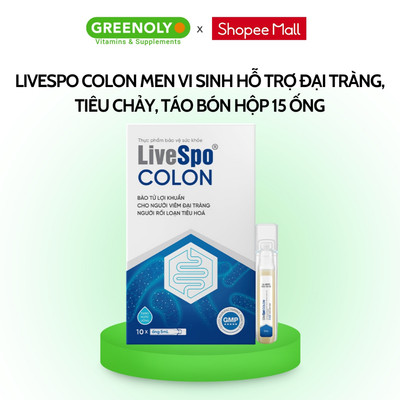 Men vi sinh LiveSpo Colon 10 ống x 5ml