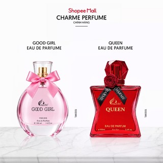 Nước hoa Charme Combo Queen + Good Girl - combo quyến rũ, sang trọng, đa dụng - Combo nước hoa nữ 100ml EDP