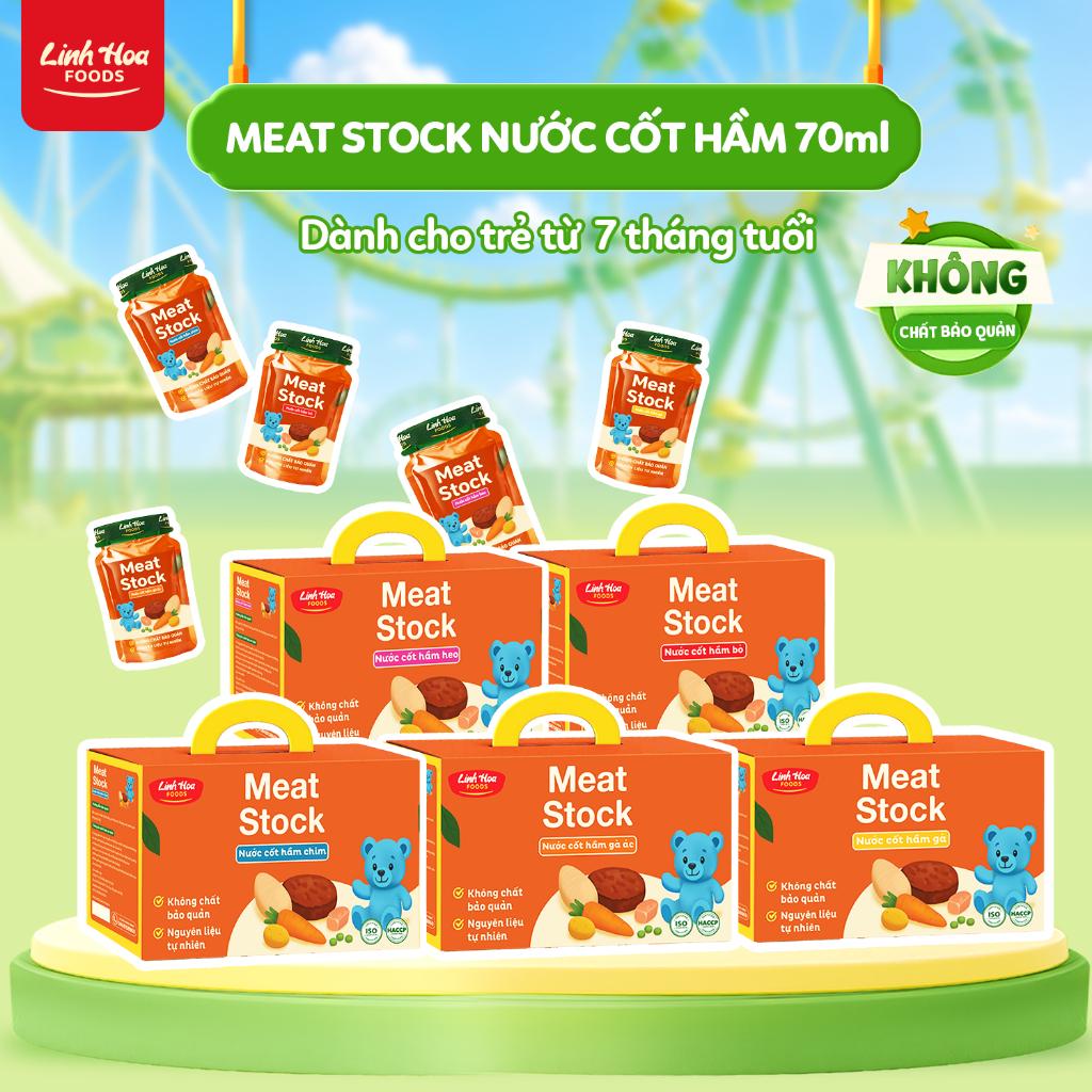 [Meat stock] Nước cốt hầm 70ml - LINH HOA FOODS