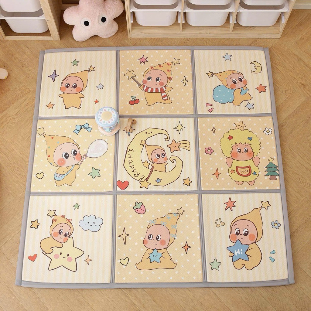 Thảm Băng Lạnh Kích Thước m8xm8 , Độ Dày 2cm Phù Hợp Cho Mùa Hè Nóng Bức Kích Thước Mỗi Ô 60x60