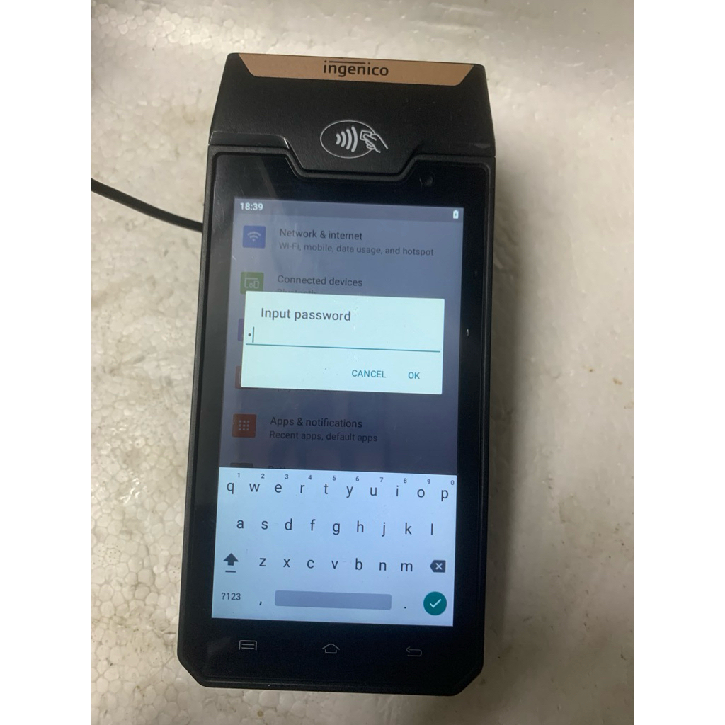 Ingenico AXIUM DX4000  4G + WIFI) máy Pos mới chưa tài App