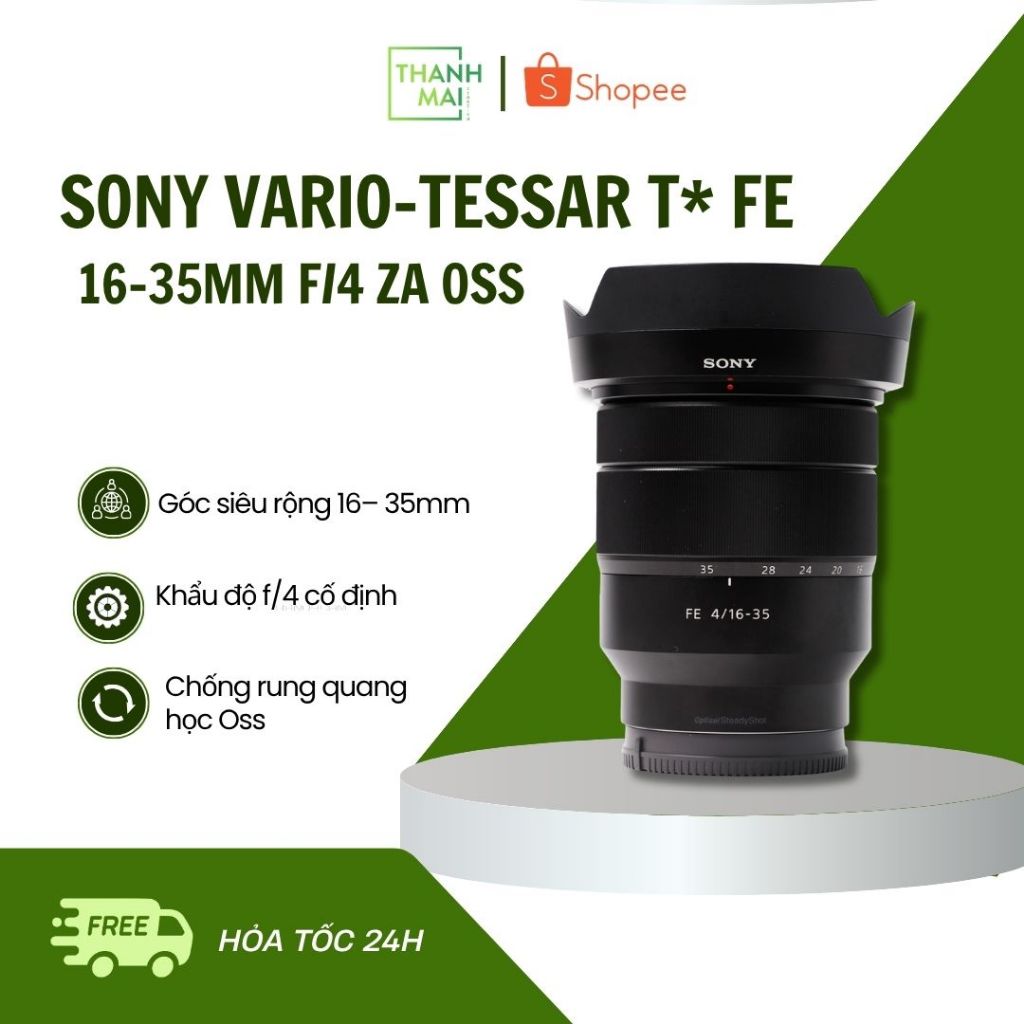 Ống kính Sony Vario-Tessar T* FE 16-35mm f/4 ZA OSS