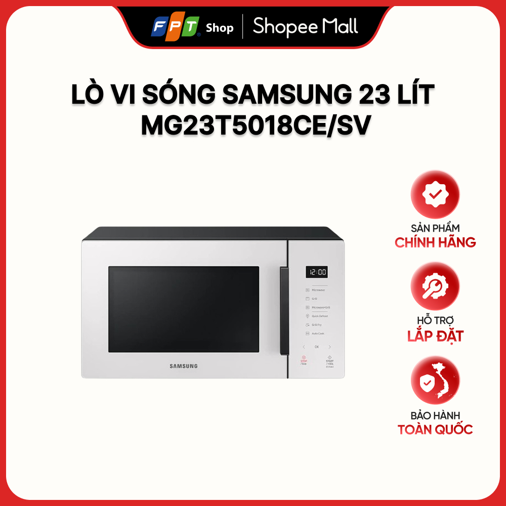 Lò vi sóng Samsung 23 lít MG23T5018CE/SV