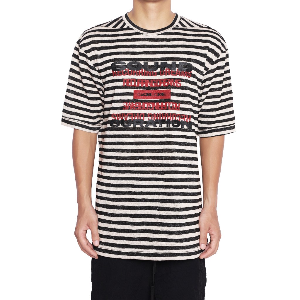 Áo Thun Goldie "RD LIGHT STRIPED" 100% Cotton