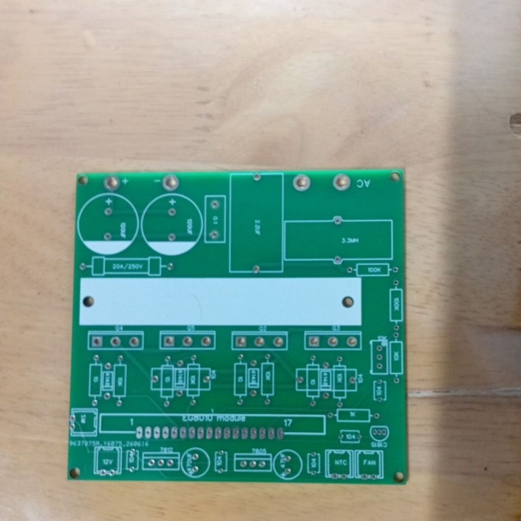 PCB Mạch cầu H sin chuẩn 600W, sử dụng bo egs002