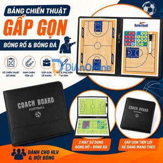Sa Bàn Chiến Thuật Bóng Chuyền Hít Nam Châm Kèm Bút- Sơ Đồ Huấn Luyện Bóng Chuyền Gấp Gọn