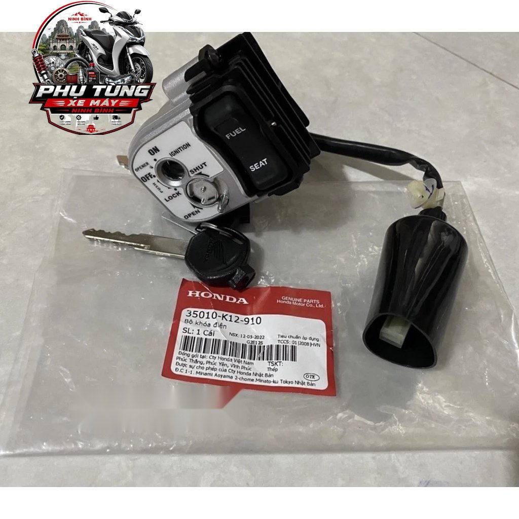 Ổ Khóa Lead 125 ( 2013 > 2015 ) Honda (35010K12910)DH