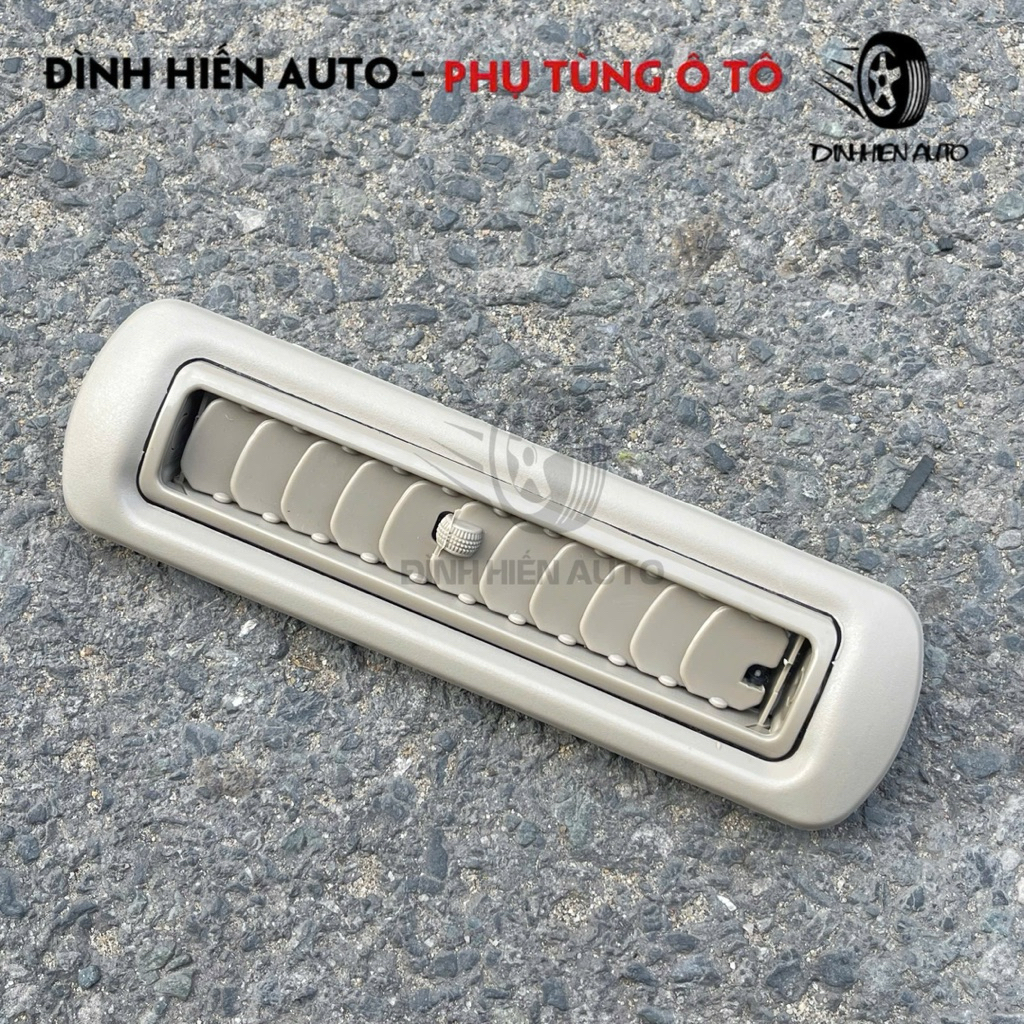 Cửa chỉnh hướng gió xe Innova (2006-2022), Fortuner (2017-2024) giúp điều hoà không khí nội thất