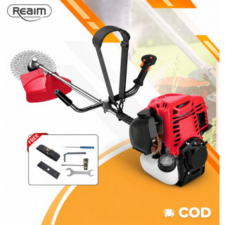 REAIM Máy cắt cỏ 4 thì gập Công suất cắt mạnh vận hành êm Dùng bền dễ bảo trì