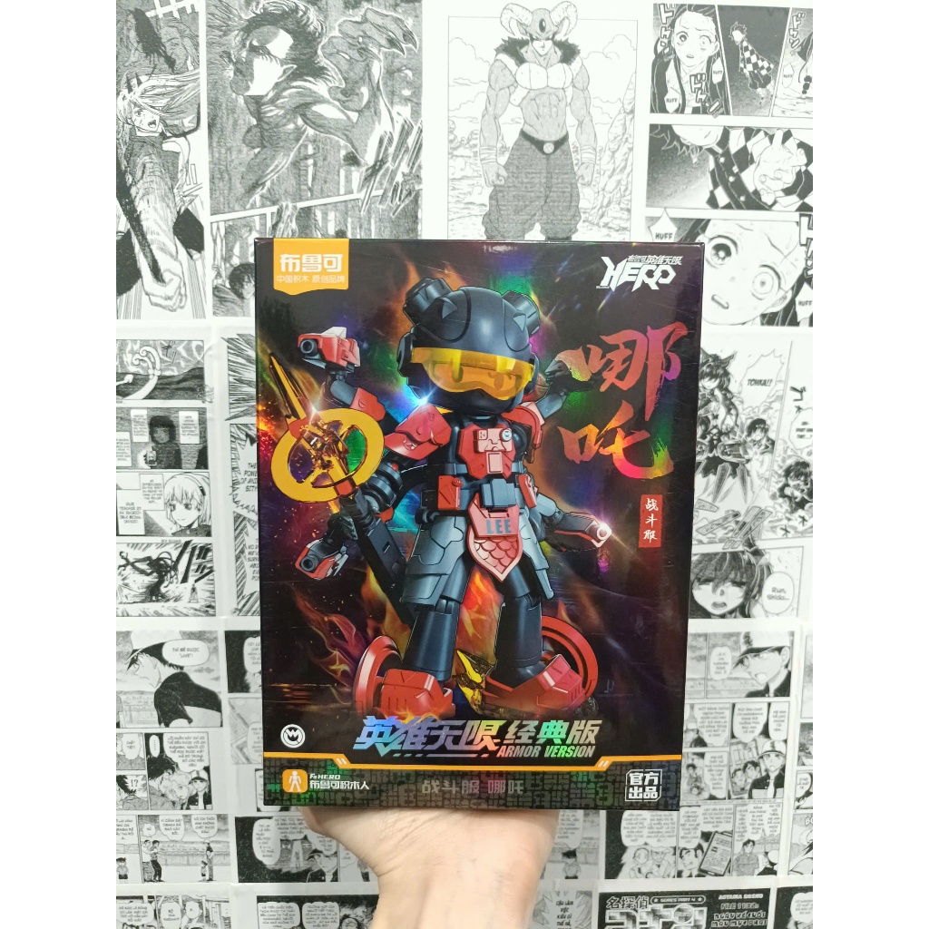 [PANTOYSSHOP] Blokees HeroSpire Tam Quốc Chí Armor Version - Lắp Ghép Robot Chiến Giáp Trưng Bày