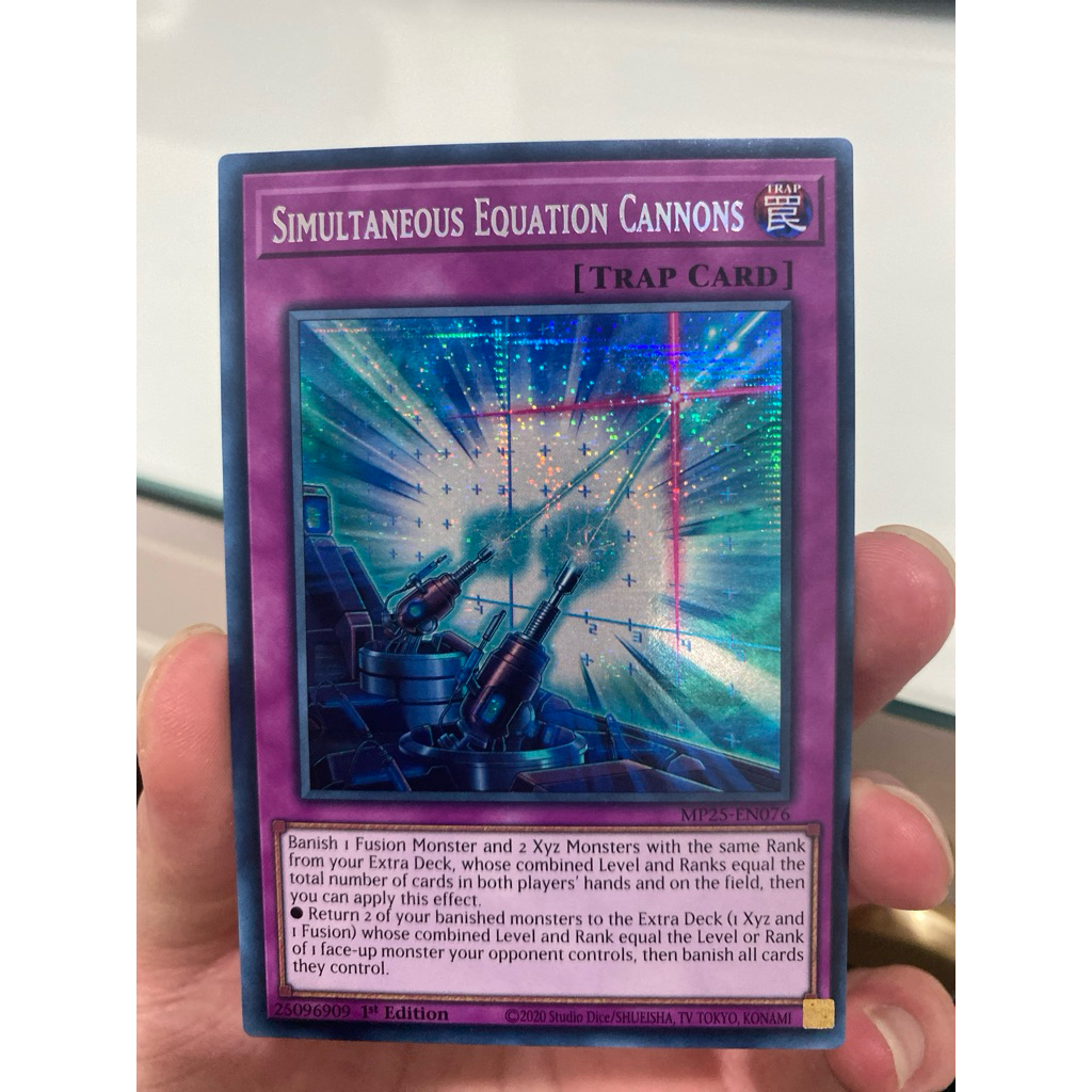 Simultaneous Equation Cannons - Prismatic Secret TCG UK - MP25-EN076