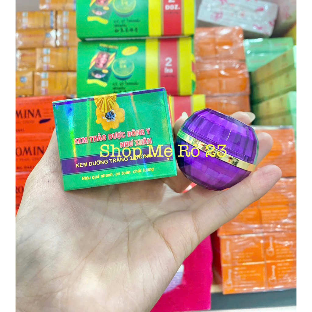 (hủ 8gram Chính hãng) kem thảo dược đông y dưỡng trắng da 3 in 1 hủ 8gram