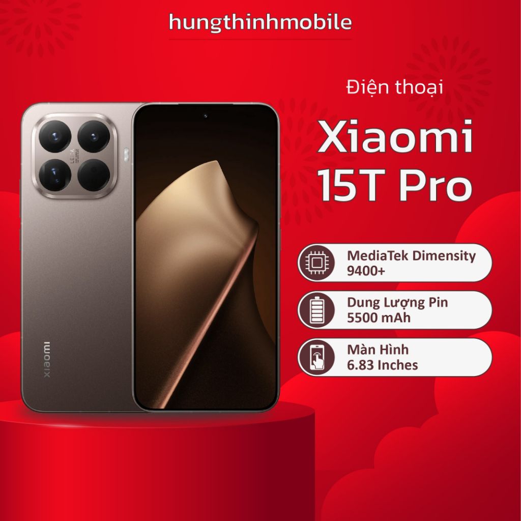 Điện Thoại Xiaomi 15T Pro  -  Nguyên Seal - Chính Hãng