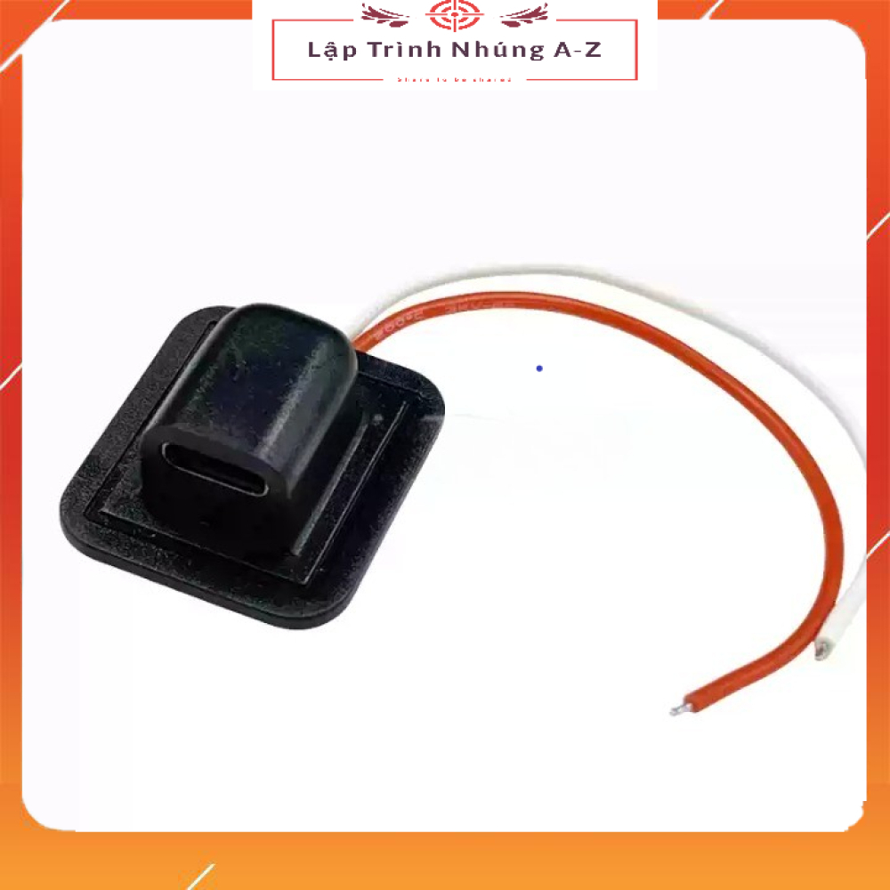 [Lập Trình Nhúng A-Z][G192] Cổng Type C Ra 2 Dây Đỏ Đen
