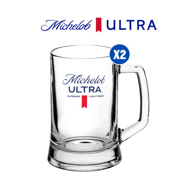 [QUÀ TẶNG KHÔNG BÁN] Combo 2 Ly Thủy Tinh Michelob Ultra 350ml
