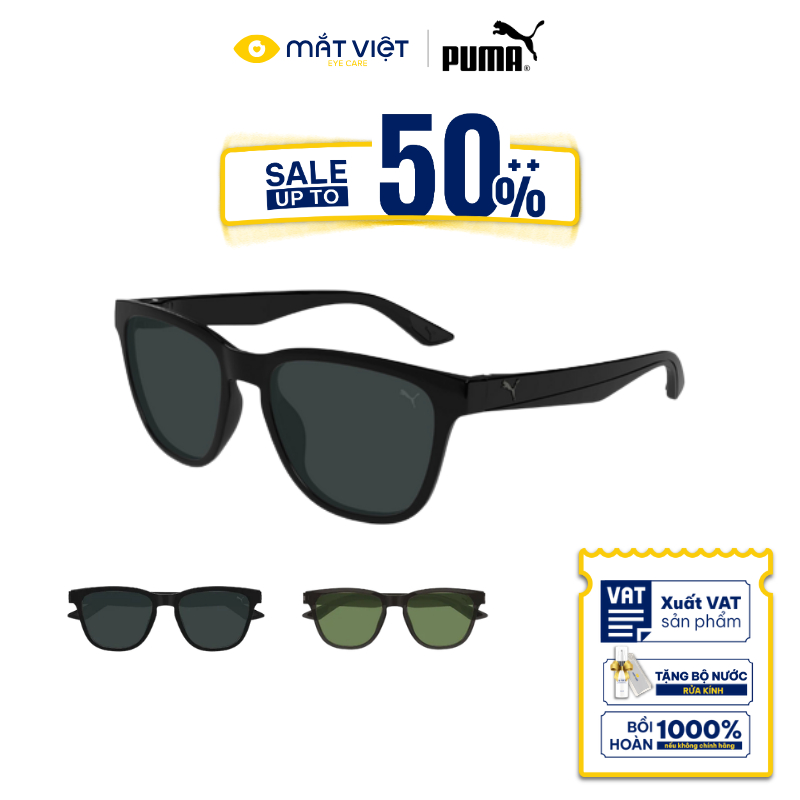 Kính Mát Nam PUMA PU0506S Chính Hãng Chống UV, Kính Mát Vuông , Kính Mát Thời Trang, Mắt Kính Chính 