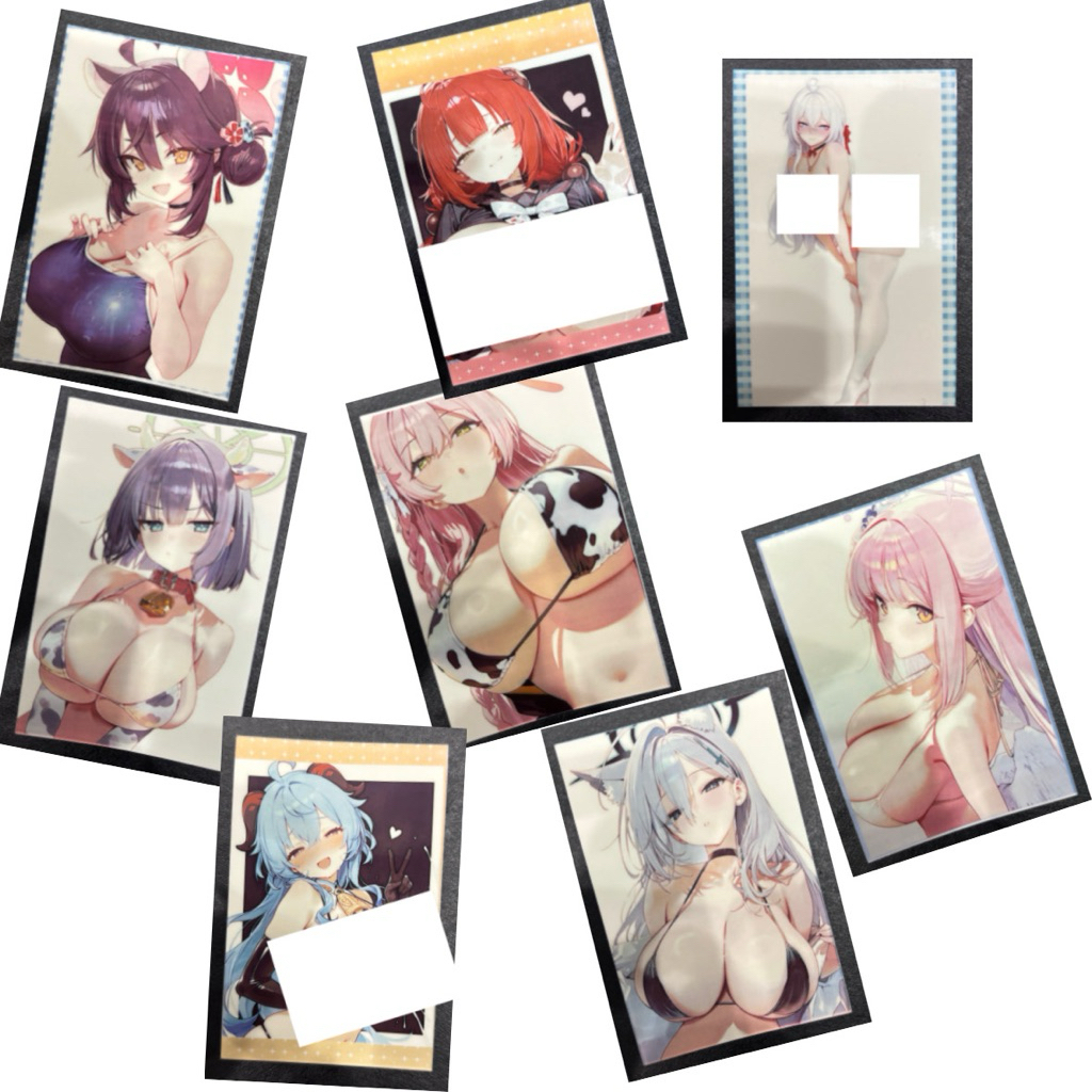 [Ảnh In Anime] In theo yêu cầu chủ đề ANIME ,ECHI, 210 [Ảnh in một mặt có dán] Công nghệ in ZINK siz