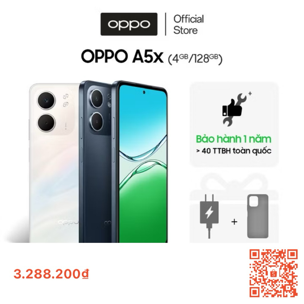 Điện thoại Cũ OPPO A5x 4GB/128GB có NFC, nhân bản ứng dụng