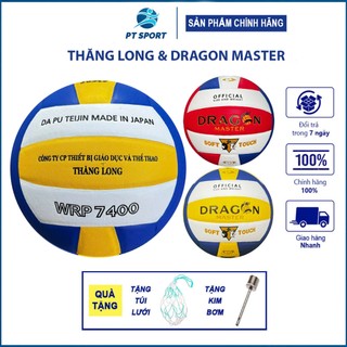 Bóng Chuyền Thăng Long WRP 7400  & Dragon Master DG7400 DG7420 Da PU Nhật đạt tiêu chuẩn thi đấu