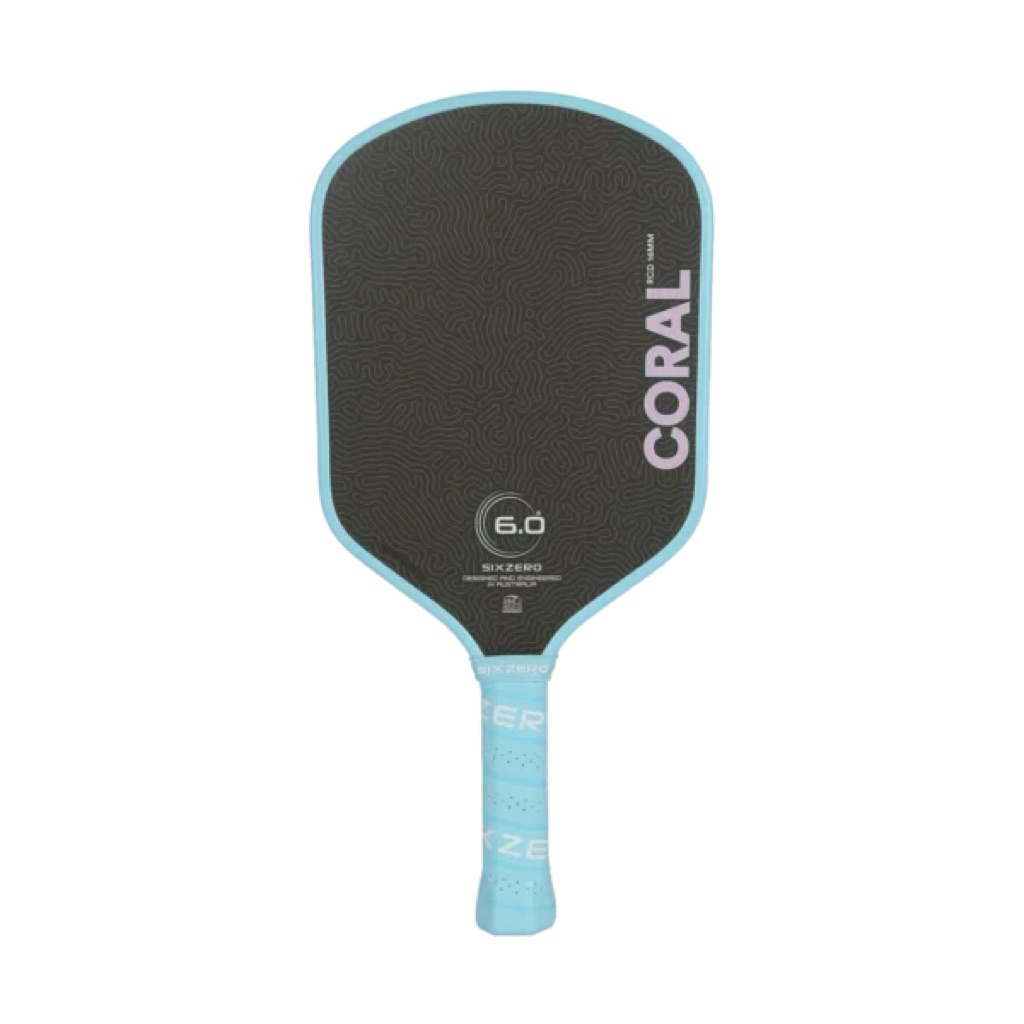 Vợt Pickleball Six Zero Next Gem Coral CRD 16mm Chính hãng