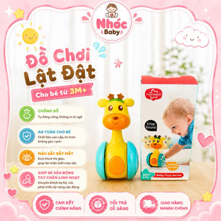 Đồ chơi lật đật hươu cao cổ cho bé từ 6m+ (nhập khẩu chính hãng)